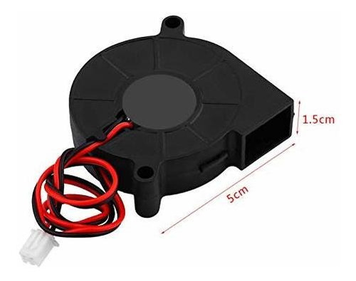 Ventilador Refrigeracion Para Impresora 3d Dc 12 24v Kit