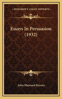 Libro Essays In Persuasion (1932)
