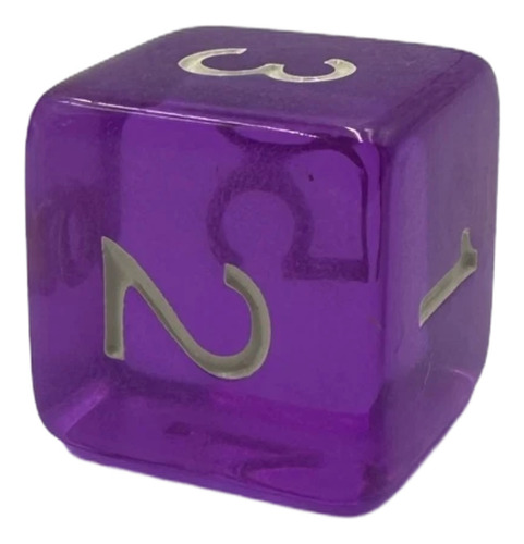 Dados 7 Unidades Colores Juegos Rol Y Mesa Color Morado