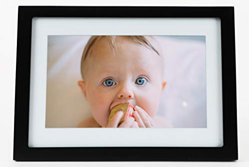 Portarretrato digital Skylight 916496 color black frame 10"