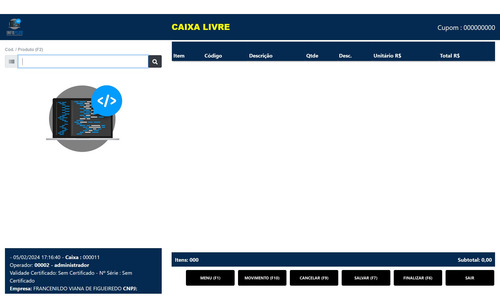 Sistema De Caixa(pdv) Web