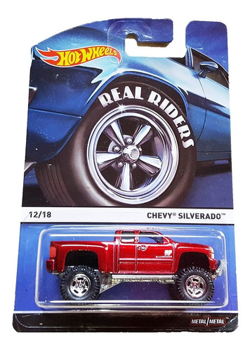 Chevy Silverado Heritage Real Riders Hot Wheels Mattel