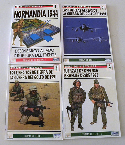 Coleccion Ejercitos Y Batallas De Osprey 1-2-3-4-