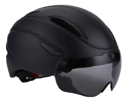 Casco Con Visor Aerodinamico - Bici Pista Fixie Tria - Salas