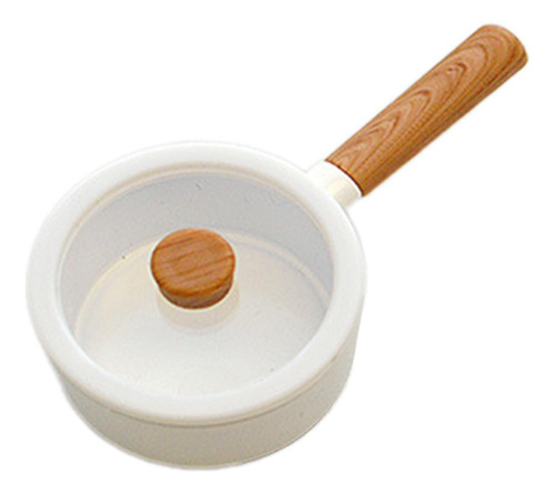 4 Piezas 1/6 Casa De Muñecas Olla De Cocina Mini Modelo De