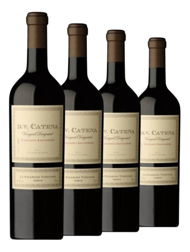 Vino Dv Catena La Pirámide Cabernet Sauvignon  X 4 X 750ml.