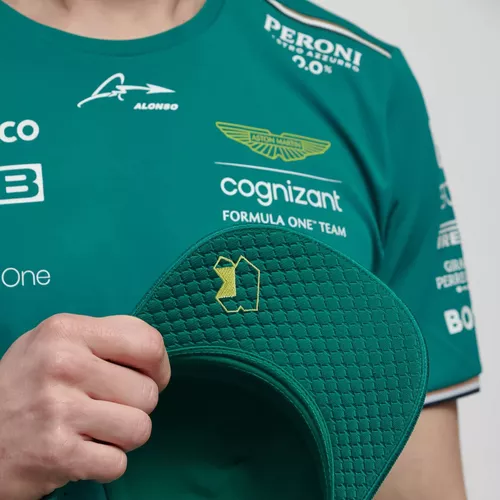 Gorra oficial Fernando Alonso Team Aston Martin Aramco Cognizant F1 2023 -  Lima