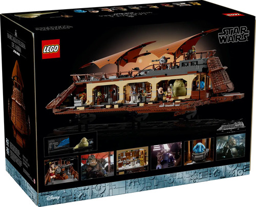 Lego Barcaza Jabba 75397 + Láser Luke Skyw 40730 Ed Limitada