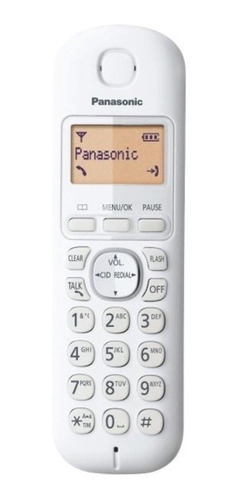 Telefono Panasonic Blanco Con Identificador Llamadas Nuevo