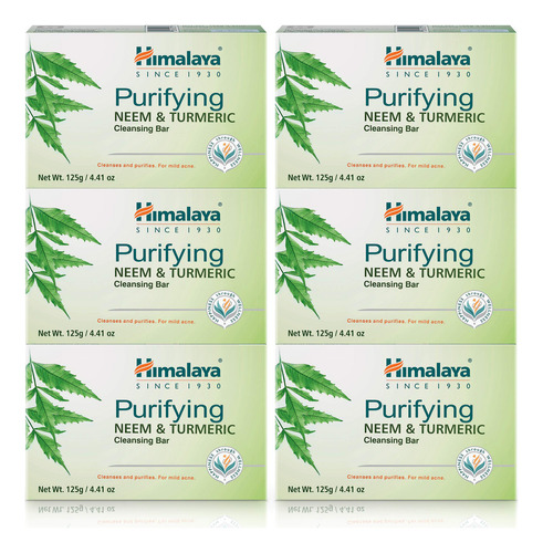 Himalaya Barra Limpiadora Purificadora De Neem Y Cúrcuma, .