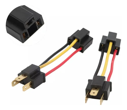 Adaptador De Faro, 2 Unidades, Conector H4, Luz Frontal