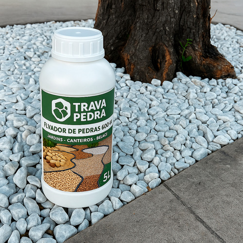 Fixador De Pedras Soltas 5l - Trava Pedra De Jardim E Britas