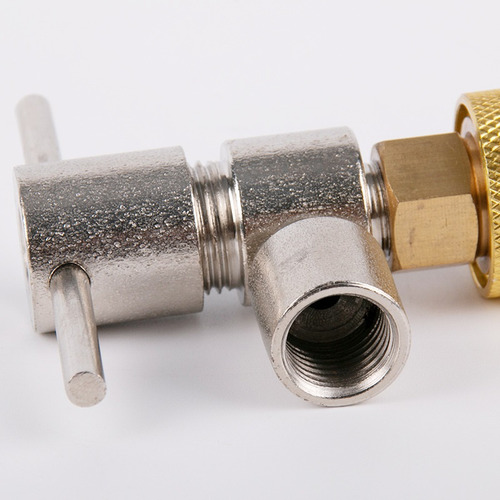 Conector Rápido 1/4 Para Carga De Refrigerante,la Interfaz