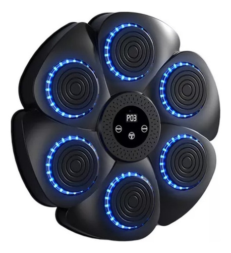 Máquina De Boxeo Musical Bluetooth Inteligente + Guantes