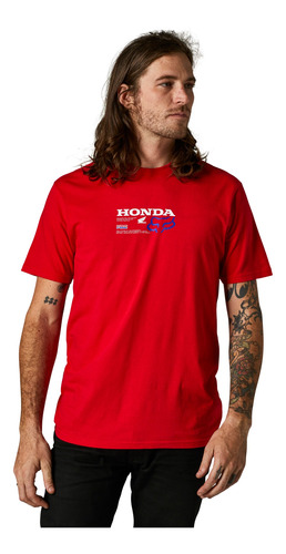Imagen 1 de 3 de Remera Fox - Honda Ss Premium Tee