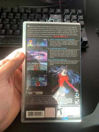 Fate Extra Psp (Usado)