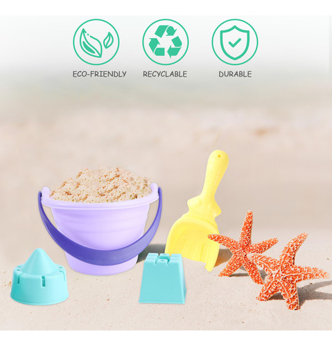 1 Juego De 11 Piezas De Arena De Playa Para Niños Junto Al M