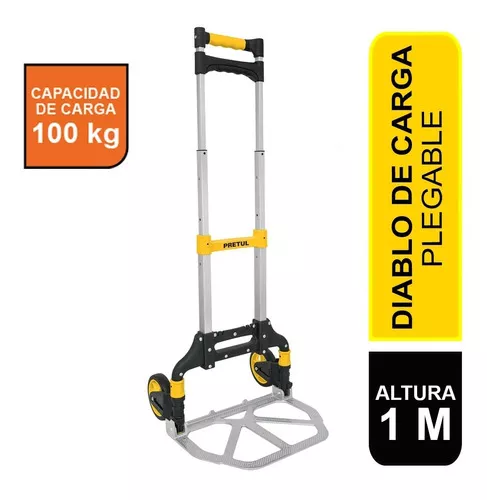 Carretilla de carga plegable 100 Kg Pretul DIA-100P