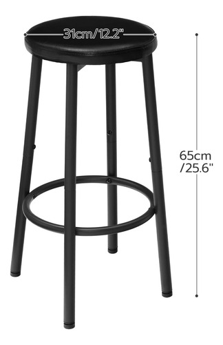 Hoobro Juego De 2 Taburetes De Bar Para Isla De Cocina