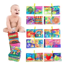 Comprar Libros De Tela Para Niños 6 Pack Juego De Libros De Arrugas 