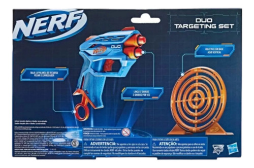Lanzador Nerf Elite 2.0 Duo Targeting Set Con 4 Dardos