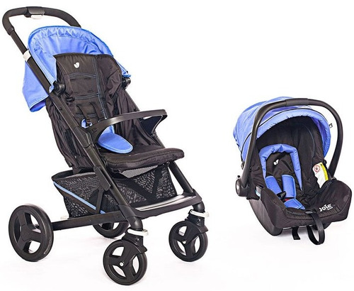 Cochecito Joie Infanti Kixx C/huevito Y Travel System Alumin