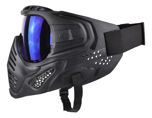 Máscara Táctica De Cara Completa, Máscaras De Airsoft Con