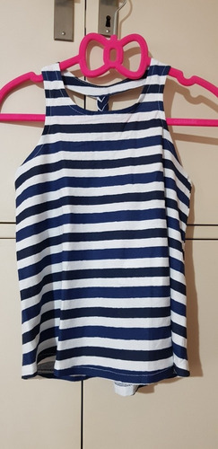 Musculosa Rayada Zara Kids. T 8 Y 13/14. Importadas