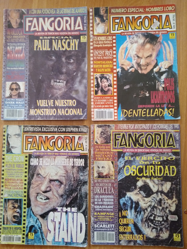 Fangoria Revista Fanzine Cine Tv Video Club Horror Terror 90