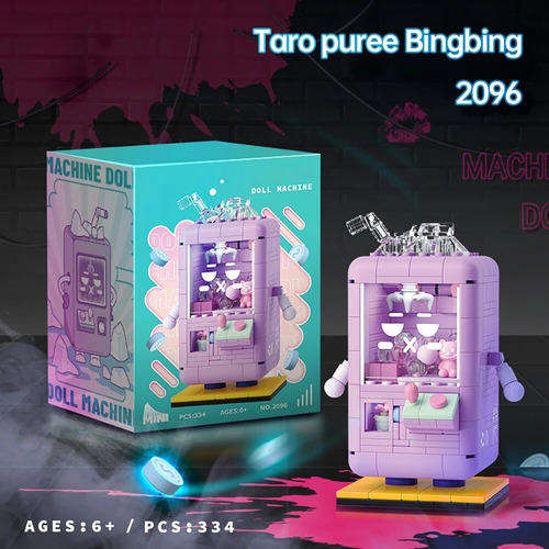 Bloques De Construcción Machine Doll Juego Para Niños