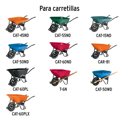 Llanta Neumatica Reforzada 16´´+ Camara Para Llantas 16´´