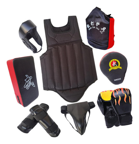 8x Equipo De Protección De Taekwondo Protección Completa L