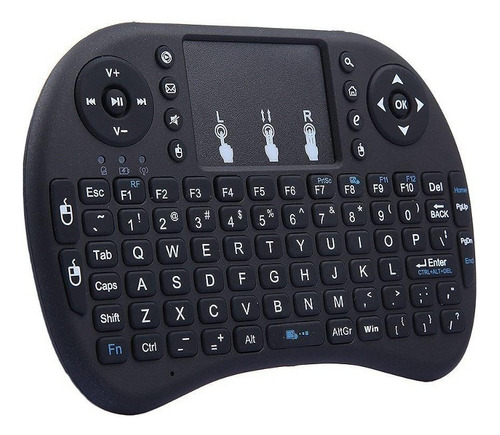 Control Teclado Inalambrico Smart Tv Box Laptop Qwerty