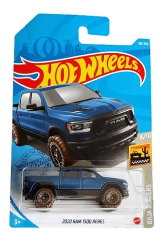 Auto A Escala 2020 Ram Baja Blazers 1/64 Hot Wheels