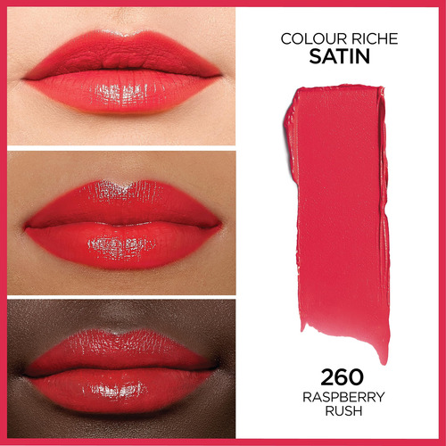 Barra De Labios L'oreal Color Riche Con Argán Y Vitamina E.