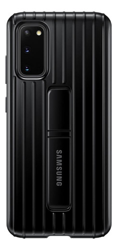 Capa protetora robusta Estuche Samsung Galaxy S20 | Preto