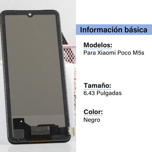 Pantalla Táctil Lcd Para Xiaomi Poco M5s 2207117bpg