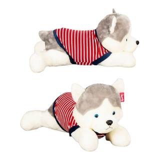 Peluche Perrito Husky 60 Cm