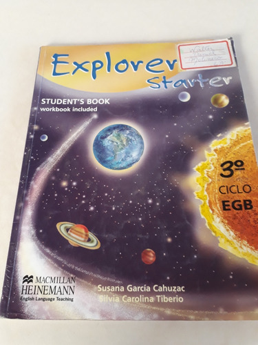 Explorer Starter Student's Book Workbook 3ro 3gb