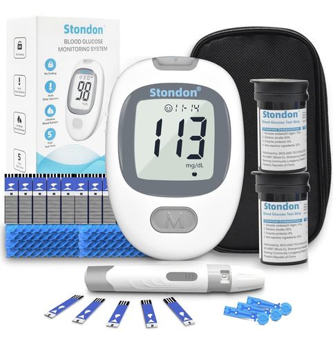 Kit De Monitor De Glucosa En Sangre, Kit De Prueba De Diabet