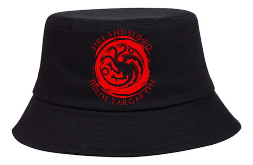 Gorro Pesquero Game Of Thrones Targaryen Sombrero Adulto 