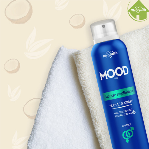 06 Mousse Creme Depilatório Corporal Rápido Sem Dor Unissex