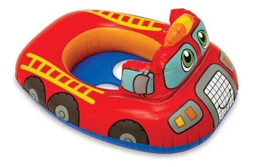 Flotador Inflable Intex Kiddie Para Niño Bombero 74x58cm Mm