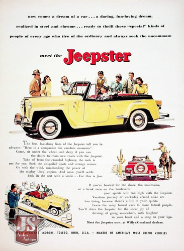 Willys Jeepster 1948 Conversivel