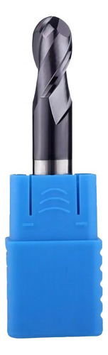 Fresa Topo Esférico 12mm 2 Cortes Hrc50 Metal Duro Cob.tialn