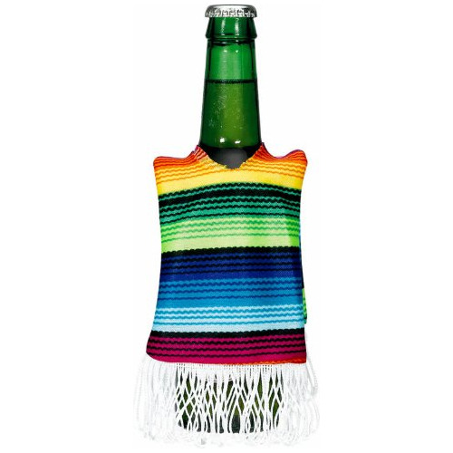 Funda Botella De Tela Rayas Arcoíris Cinco De Mayo, 12...