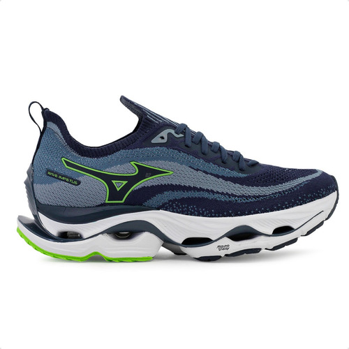 Tênis Mizuno Wave Impetus color marinho/azul - adulto 44 BR