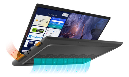 Dell Laptop Alienware AM16 R2, NVIDIA GeForce RTX 4070 (8GB), 16" QHD+ Ultra7-155H (16Cores), 32GB 1TB SSD, Color Negro