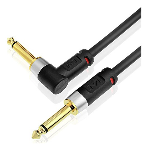 Ultra Serie Cable Para Guitarra Angulo Recto 1 4  6 Pata 4k