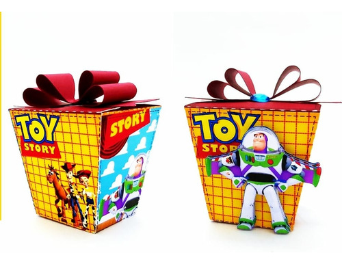 Kit Imprimible Cajitas 5 Toy Story